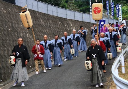 山野の楽当日の様子 嘉麻市山野周辺にて